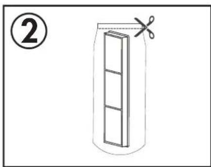 DANBY DAP120BBWDB - FILTER INSTALLATION - 2