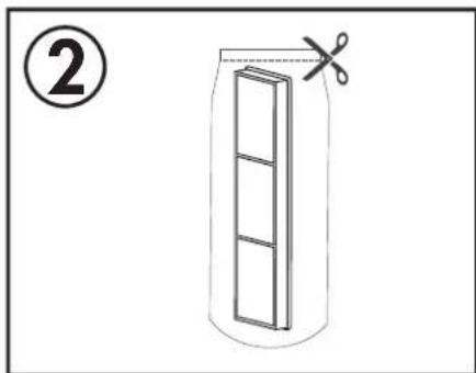 DANBY DAP120BBWDB - INSTALACION DEL FILTRO - 2