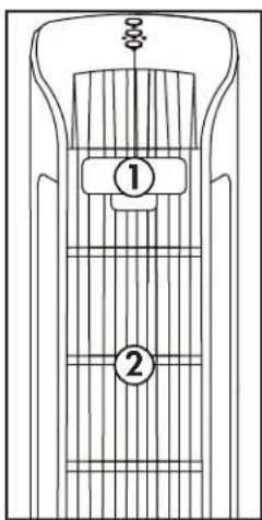 DANBY DAP120BBWDB - Arrière - 1