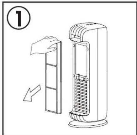 DANBY DAP120BBWDB - INSTALACION DEL FILTRO - 1