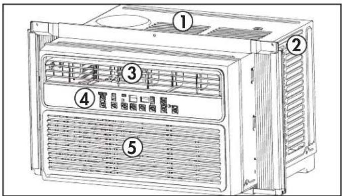 DANBY DAC060BHUWDB - FEATURES - 1