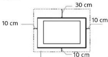 SONY Bravia KDL55W756C - Falra szerelve - 1