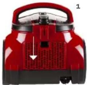 DOMO DO7292S - LIMPIAR O SUSTITUIR EL FILTRO HEPA PARA LA SALIDA DE AIRE - 1