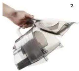 DOMO DO7292S - STOFRESERVOIR LEEGMAKEN EN REINIGEN - 2