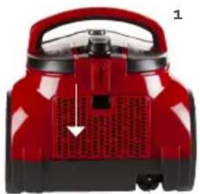 DOMO DO7292S - HEPA FILTER REINIGEN OF VERVANGEN VOOR DE LUCHTUITLAAT - 1