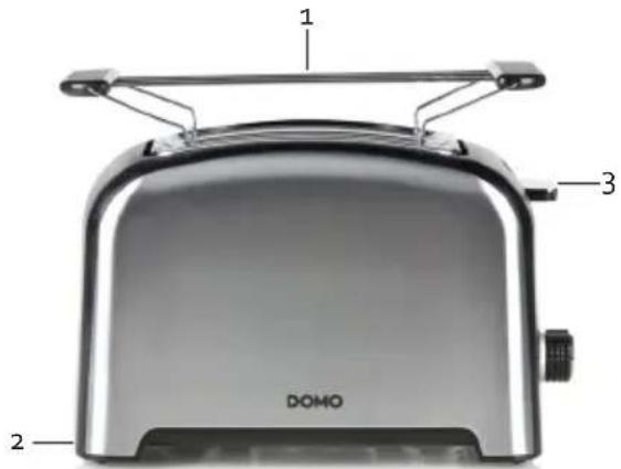DOMO DO959T - PARTS - 1