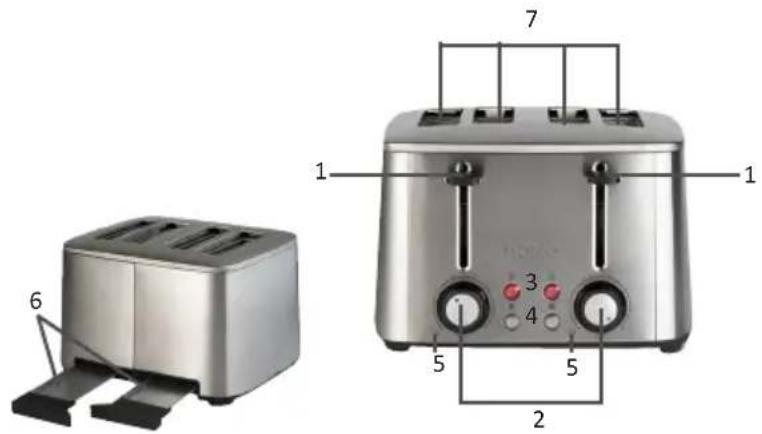 DOMO DO969T - COMPONENTI - 1