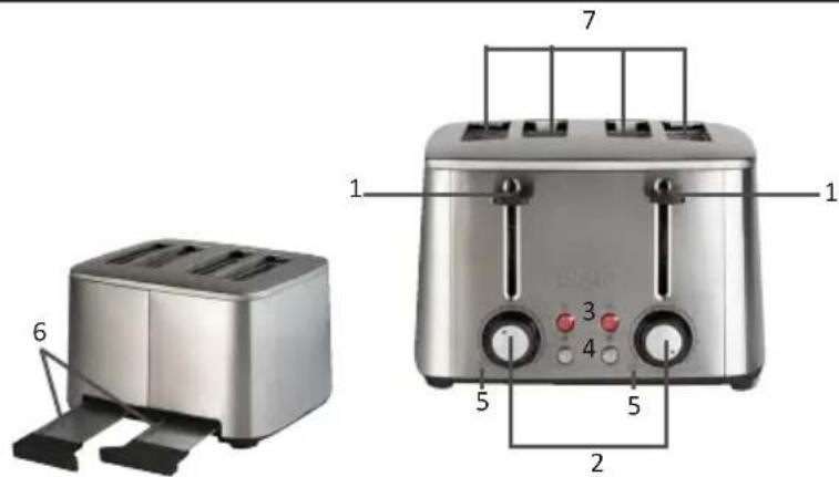 DOMO DO969T - ČÁSTI - 1