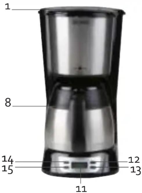 DOMO DO709K - PARTS - 1