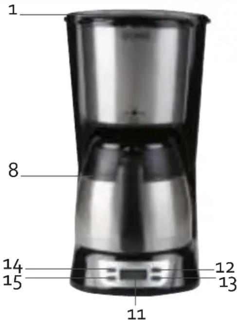 DOMO DO709K - TEILE - 1