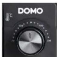 DOMO DO806GO - TEMPERATUR EINSTELLEN - 1