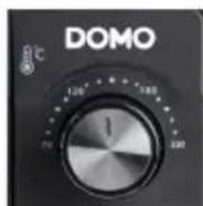 DOMO DO806GO - AJUSTAR LA TEMPERATURA - 1
