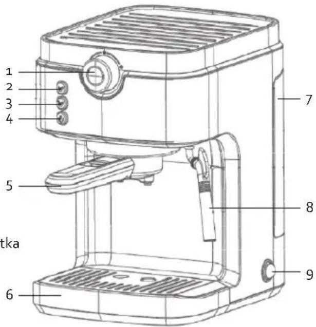 DOMO DO711K - ČÁSTI - 1