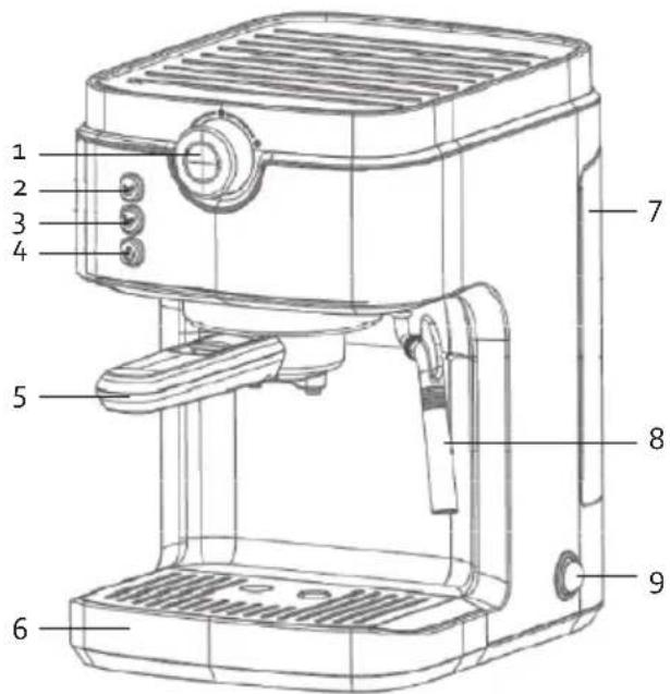 DOMO DO711K - PARTS - 1