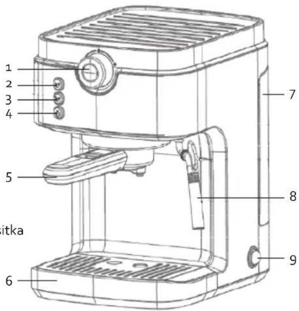 DOMO DO711K - ČASTI - 1