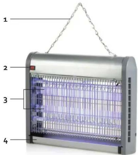 DOMO KX012 - ONDERDELEN - 1