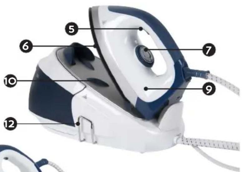 DOMO DO7103S - EINZELTEILEÜBERSICHT - 1