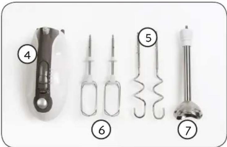 DOMO DO9193M - ČÁSTI - 2