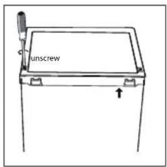 DOMO DO937DV - CHANGEMENT DU SENS D'OUVERTURE DE LA PORTE - 1
