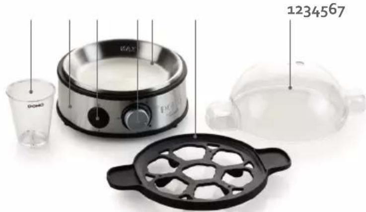 DOMO DO9142EK - TEILE - 1