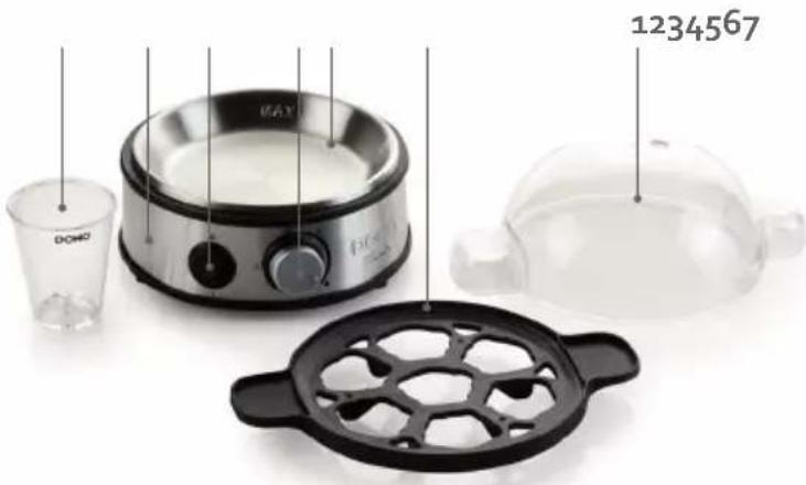 DOMO DO9142EK - PIEZAS - 1