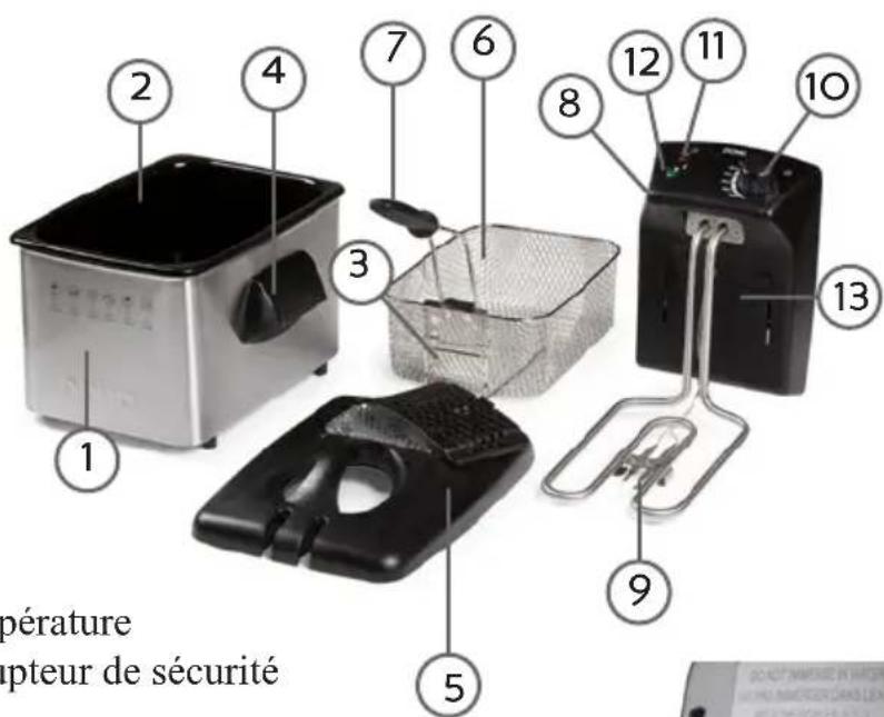 DOMO DO465FR - ÉLÉMENTS - 1