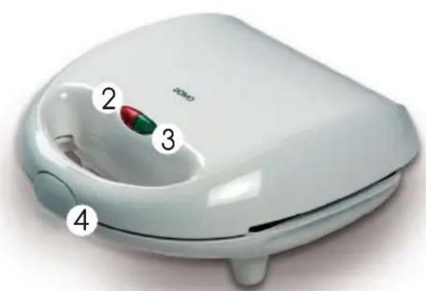 DOMO DO9041C - Description des éléments - 2