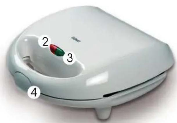 DOMO DO9041C - EINZELTEILEÜBERSICHT - 2