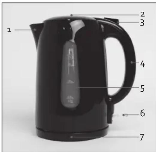 DOMO DO9194WK - ONDERDELEN - 1