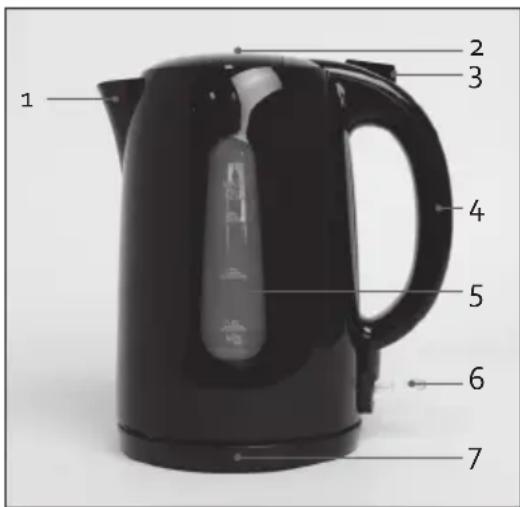 DOMO DO9194WK - TEILE - 1