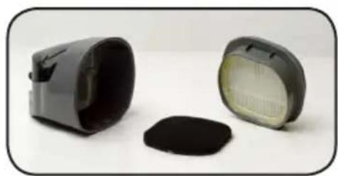 DOMO DO212SV - Het stofreservoir proper make: - 2