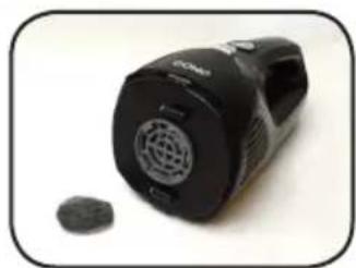 DOMO DO212SV - Het stofreservoir proper make: - 3