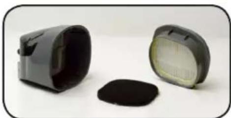 DOMO DO212SV - Cleaning the dust reservoir: - 2