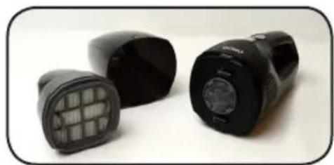 DOMO DO212SV - Het stofreservoir proper make: - 1