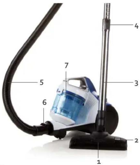 DOMO DO7286S - ONDERDELEN - 2