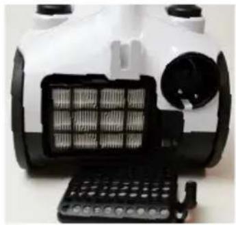 DOMO DO7286S - Luftausstob filter HEPA: - 1