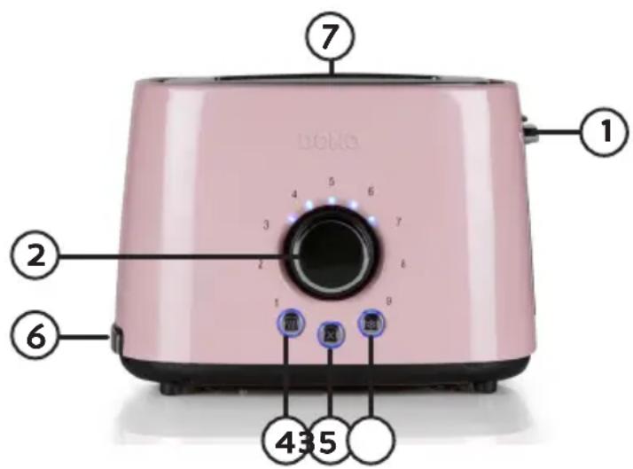 DOMO DO956T - PIEZAS - 1