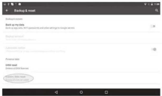 Qilive Q7 Kids - Procedimento de Reiniciacao do tablet: - 2