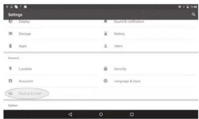 Qilive Q7 Kids - A tablet ujrainditasa: - 2