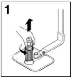 GE GSH5430TZW - Limpeza dos filtros - 1