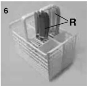 GE GSH5430TZW - cesto inferior (fig. 5) - 1