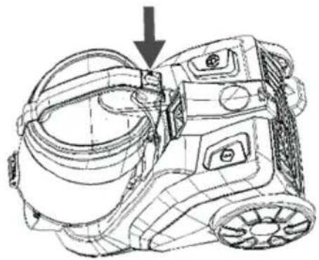 Qilive Q.5775 - Golirea rezervorului pentru colectarea prafului - 1