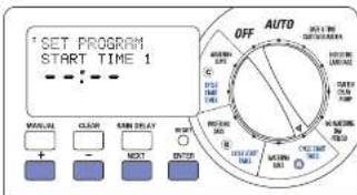ORBIT WaterMaster 91012 - Startzeiten fur die Programme A, B oder C - 1