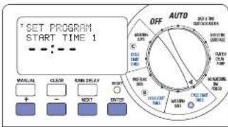 ORBIT WaterMaster 57348 - Startzeiten für die Programme A, B oder C - 1