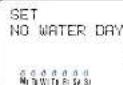 ORBIT WaterMaster 57258 - FUNZIONE "NO WATER DAY(S)" (GIORNI PROIBITI) - 1