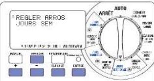 ORBIT WaterMaster 94024 - Choix de la fréquence d'arrosage dans les programmes A, B ou C - 1