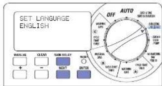 ORBIT WaterMaster 94022 - Selezione della lingua - 1