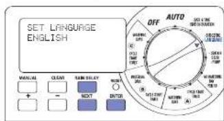ORBIT WaterMaster 94002 - Selezione della lingua - 1