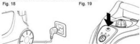 PALSON Sky Plus - Using the steam cleaner - 1