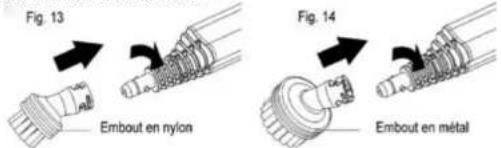 PALSON Sky Plus - Embouts avec brosse - 2